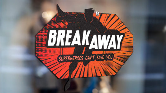 breakaway sticker